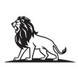 lion logo template vector image