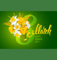 international womens day vector image