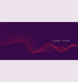 background with color abstract wave dots vector image vector image