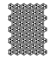 star block pattern vector image vector image