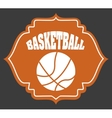 basketball design vector image vector image