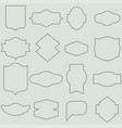 labels and frames seamless pattern vector image