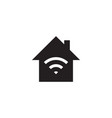 wi fi symbol signal connection wireless internet vector image vector image
