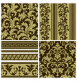 plant pattern vector image