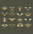 army badges air special forces emblems vector image