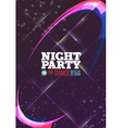 night party vector image