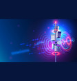 5g mobile internet communication tower wireless vector image