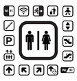 public icons set eps10 vector image