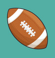 american football sport ball isolated icon vector image