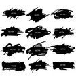 set splash bannersgrunge urban background vector image vector image