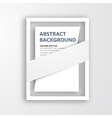 3d frame design for image vector image