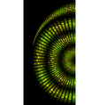 green snake vector image vector image