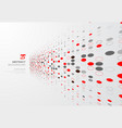 abstract technology perspective background vector image vector image