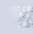 christmas and happy new year background vector image vector image