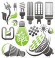 led bulb vector image vector image