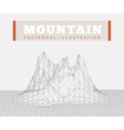 mountain landscape vector image