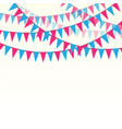 holiday ribbons background vector image