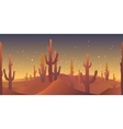 desert rusk seamless pattern vector image