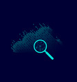 clouddata vector image vector image