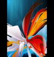 abstract poster vector image vector image