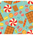 sweet seamless vector image