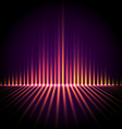 equalizer on abstract technology background vector image