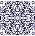 seamless pattern with ethnic lace ornament vector image