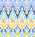 ikat pattern vector image
