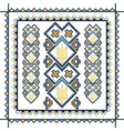 set of seamless ornamented borders based vector image vector image