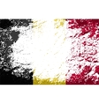 belgian flag grunge background vector image