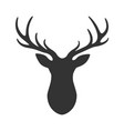 deer head vector image