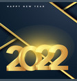 happy new year greetings card background vector image vector image