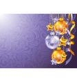 christmas background vector image