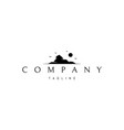 logo on which an abstract image vector image