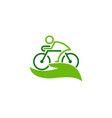 care bike logo icon design vector image