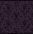 damask seamless pattern background classical vector image