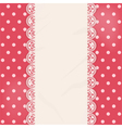 lace centre panel border background vector image