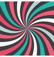 swirling radial pattern background vector image vector image