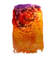 colorful watercolor stain vector image vector image