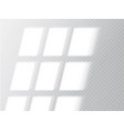 window shadow light overlay background blind vector image