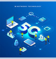 5g technology 49 vector image vector image