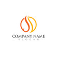 fire fox logo and symbol image vector image vector image