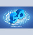 isometric ai 07 vector image vector image