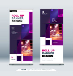 Company profile template with mission vision and Vector Image
