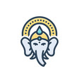 ganesh chaturthi vector image vector image
