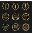 award symbols vector image