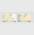 christmas background with shining golden vector image