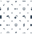 key icons pattern seamless white background vector image vector image