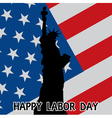 happy labor day vector image