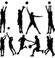 basketball player vector image vector image
